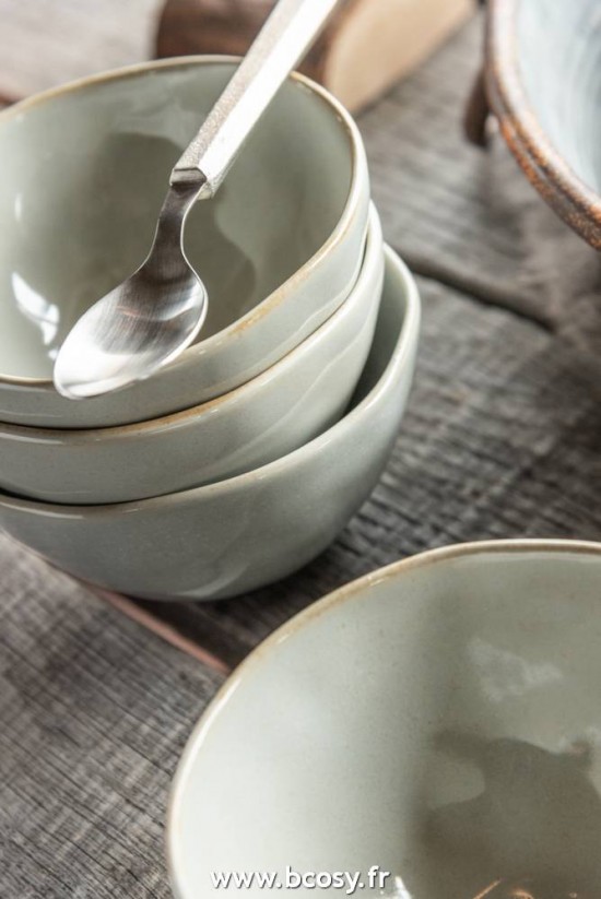 Jolipa Jline Bol Haut Ceramique Gris Small