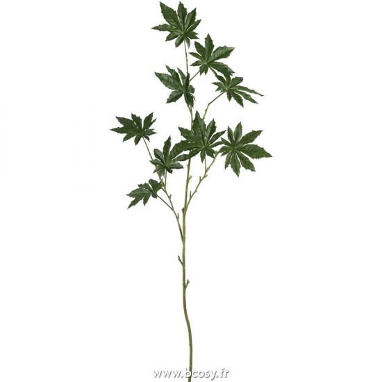 J Line Branche Papayer Plastique Vert L122 Jline 93052 by Jolipa 93052