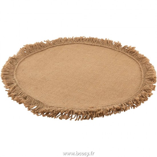 J Line Set De Table Jute Naturel Jline 93726 by Jolipa 93726
