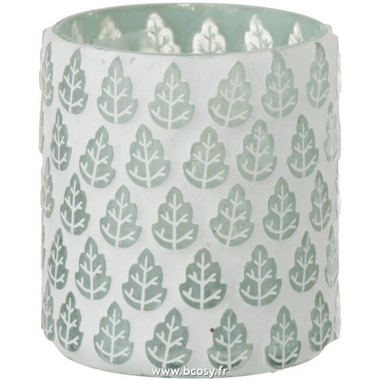 J Line Photophore Arbre Verre Blanc 8H Jline 95260 by Jolipa 95260