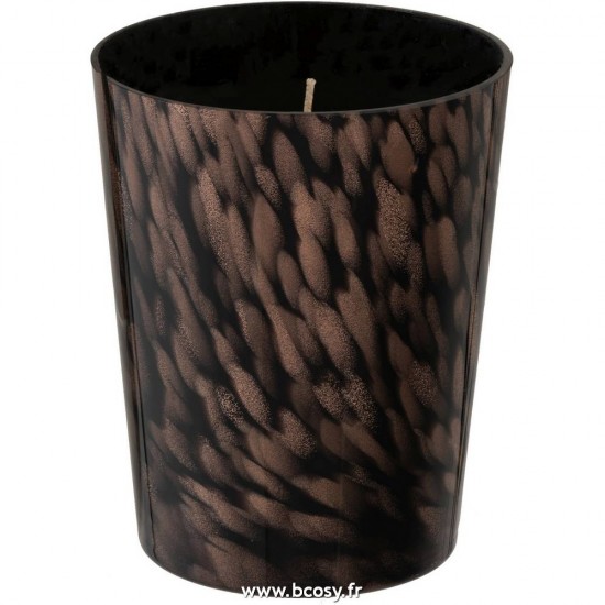 J Line Bougie Parfumee Bois De Santal Noir Or Medium 68H 16H JLine 95737 by Jolipa 95737.