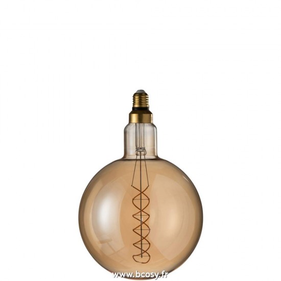 J Line Ampoule Amber G200 Double Spiral E27 30H Jline 96305 by Jolipa 96305