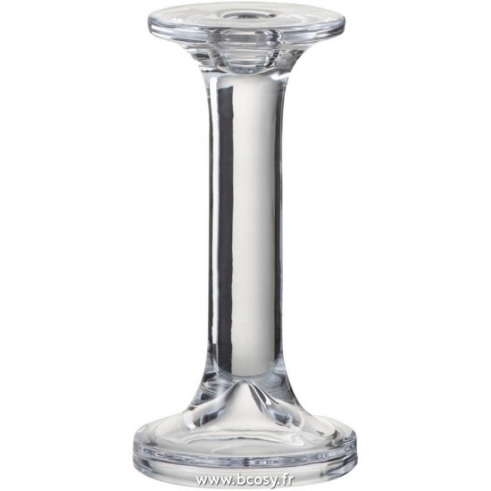 J Line Chandelier Lisse Verre Transparent Large 19H Jline 96610 by Jolipa 96610